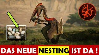 Path of Titans  Das NEUE Nesting ist released  Meine ERSTEN Hazegopteryx Babies 