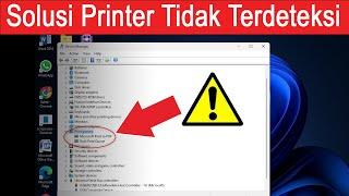 Solusi atau cara mengatasi printer tidak terdeteksi di windows 10