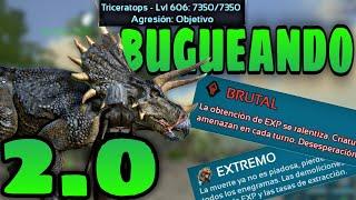 bugueando la matrix 2.0 harcore | brutal (ark mobile)