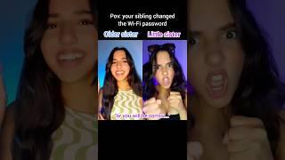 #pov your sibling changed the Wi-Fi password #shorts #acting #trending