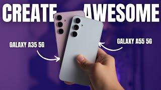 Create Awesome Content with Samsung Galaxy A55 5G!