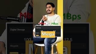 Exposing the Truth: Mbps vs. MBps - Don't Fall for Internet Provider Tricks! #tech #shortsvideo #jio