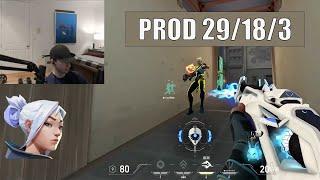 PROD Almost Back To Radiant On Smurf Account | In Haven | On Jett | VALORANT