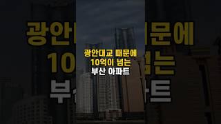 광안대교 뷰 때문에 10억이 넘는 부산 아파트