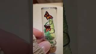 DIY ️ Mini  Bottle Art@Shreedhicrafts #shorts #subscribe @Shreedhicrafts #minibottleart