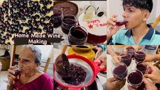 വെറും 21 ദിവസംകൊണ്ട് വൈൻ ഉണ്ടാക്കി… Home Made Wine Making…