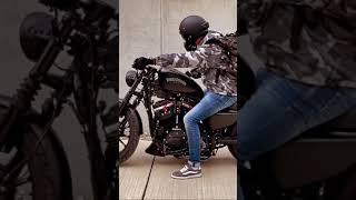 Black beauty || Harley Davidson  || Iron 883  18MILLION#viral #trending #harleydavidson