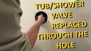 Replacing Shower Valve Through The Hole