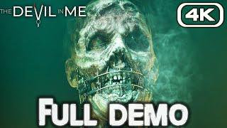 THE DEVIL IN ME Gameplay Walkthrough Part 1 - Full Demo (4K 60FPS PC) No Commentary