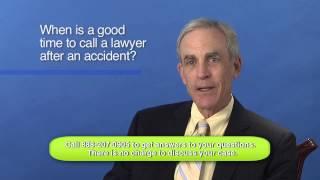 When is a Good Time to Call a Lawyer After an Accident?