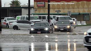 Tropical Storm Hilary Flash Flooding, Indio, CA - 8/20/2023