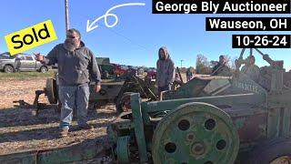 Results - Old Farm Equipment - Johnston Auction - Wauseon, OH 10-26-24