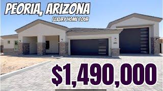 COME INSIDE A $1.4M Peoria Arizona Home Tour || North Peoria Real Estate | Living In Peoria Arizona