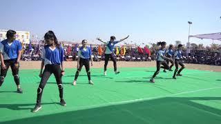 Sports motivation theme dance at Rajasthan khel maha kumbh Railmagra | Honored by CP Joshi sir