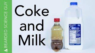 Coke and Milk Experiment (Chemistry)