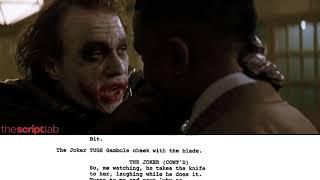 The Dark Knight | Why So Serious? HD - "Script to Screen" to The Script Lab