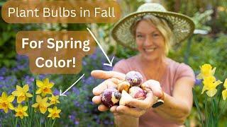 Planting Spring Flowering Bulbs | Naturalizing Bulbs