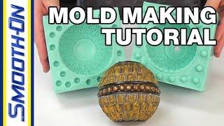 How To Make a 2 Piece Silicone Rubber Mold | Mold Making Tutorial