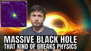 This Unusual Black Hole Is So Bright It Breaks Physical Models