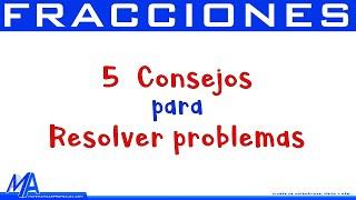 Problemas con Fracciones | 5 Consejos