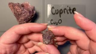 Minerals : Oxides - Cuprite