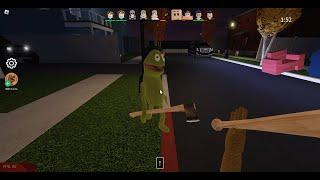 Вы только посмотрите как я выживаю в froggy roblox лягушка роблокс