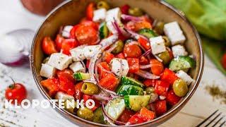 Greek salad  Ievgen Klopotenko