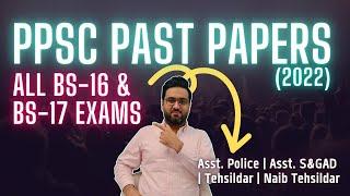 PPSC Past Papers 2022 Solved All English Portion | How to prepare for Assistant S&GAD & Police