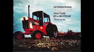 IH International Harvester Series 86 Tractors