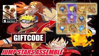 JUMP Stars Assemble & All 4 Giftcodes - How to Redeem Code | JUMP Stars Assemble 4 Codes