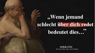 Eine kurze, aber unglaublich weise Geschichte des Sokrates: Die drei Siebe.