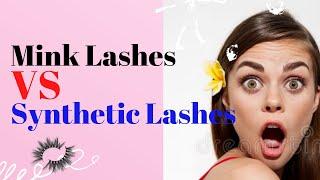 Mink Lashes VS Synthetic Lashes how to distinguish the real mink lashes with helpful tips #lashes