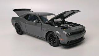 Unboxing of Dodge Challenger SRT Diecast Car 1:32 Model by JKM