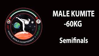 Karate Dubai 2021 | Male -60kg - SEMIFINALS | WORLD KARATE FEDERATION