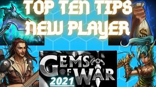 Gems of War: Top 10 Tips for Newer Players UPDATED FOR 2021 | Gems of War Beginner Guide