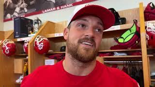 INSIDE THE LOCKER ROOM with New Chiefs TE Peyton Hendershot