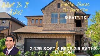 Discover This New Home | Westin Homes | Haven Plan | 2425 SqFt New Build | Katy, TX | Elyson 40s