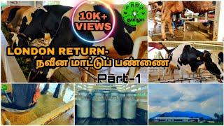 Venmai dairy-Part-1 | London return | நவீன மாட்டுப் பண்ணை சிறப்பு அம்சங்கள் |