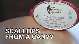 Eating Fancy Little Scallops! | Canned Fish Files Ep. 24