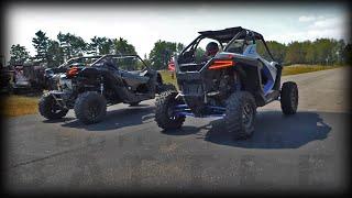 MAVERICK X3 RR(195HP) VS. RZR PRO XP(181HP) 300’ DRAG RACE