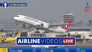 LIVE Los Angeles (LAX) Airport Plane Spotting (December 8th, 2024)