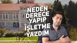 NEDEN DERECE YAPIP İŞLETME YAZDIM?