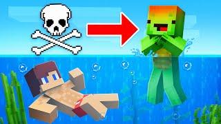 Minecraft BUT AIR KILLS Mikey and JJ - Maizen Challenge