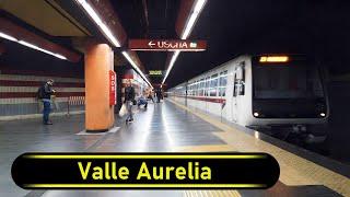 Metro Station Valle Aurelia - Rome  - Walkthrough 