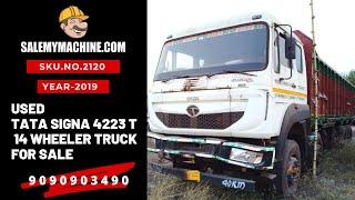 USED TRUCK FOR SALE l USED TATA SIGNA 4223T, 14 WHEELER TRUCK FOR SALE l SALEMYMACHINE