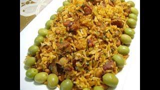 کلم پلو با لوبیا چشم بلبلی Cabbage and black eye bean pilaf | Kalampolo loobia cheshm bolboli