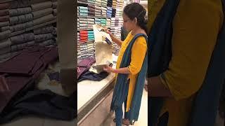 Maa husband tho shopping ‍️‍️#shopping #rsbrothers #menswear #saree #ytshort #youtubeshorts