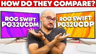 ASUS ROG Swift OLED PG32UCDM vs PG32UCDP - So, What’s the Difference?