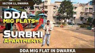 Surbhi Apartment ~ DDA Flat in Sector 11, Pocket 1, Ground Floor  2 BHK MIG Flats in Dwarka