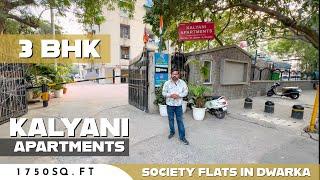 Kalyani Apartments  3 BHK Flats in Dwarka ~ Sector 4, Dwarka Delhi